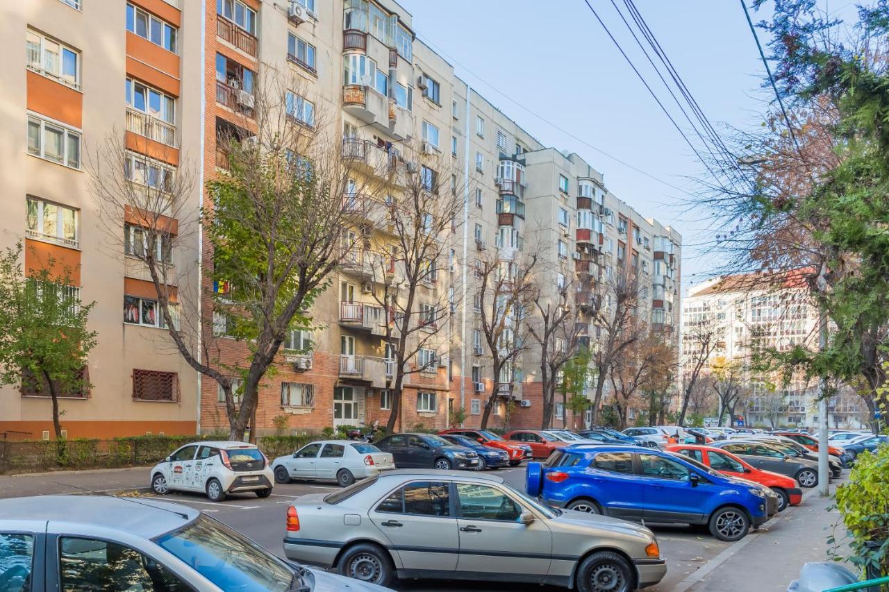 Studio T By Mrg Apartments Bukarest Exteriör bild
